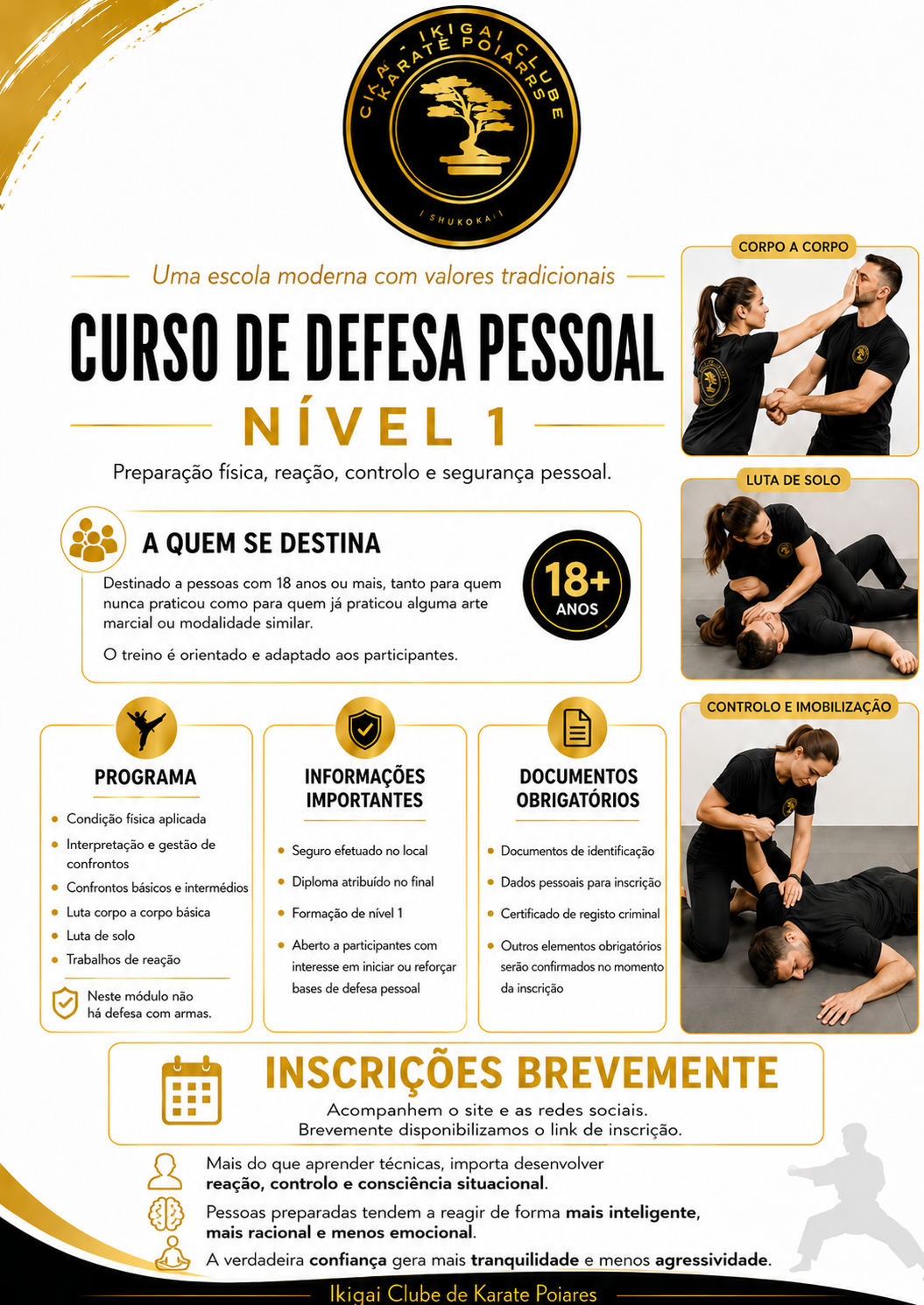 Defesa Pessoal — Formação Inicial